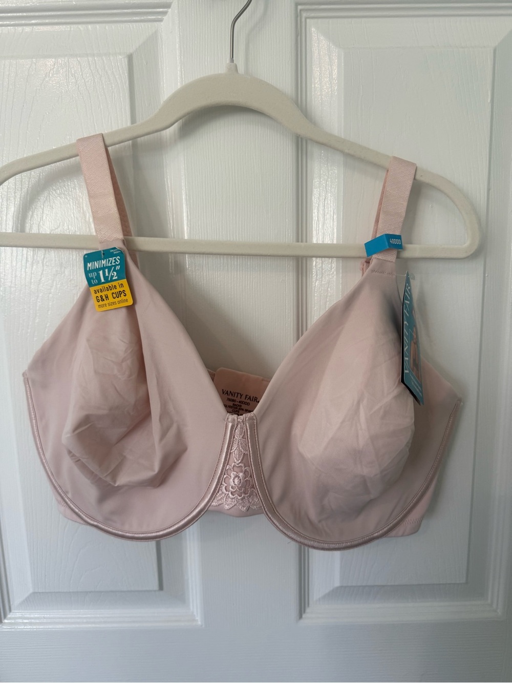 Vanity Fair Minimizer Bra Light Pink 40DDD